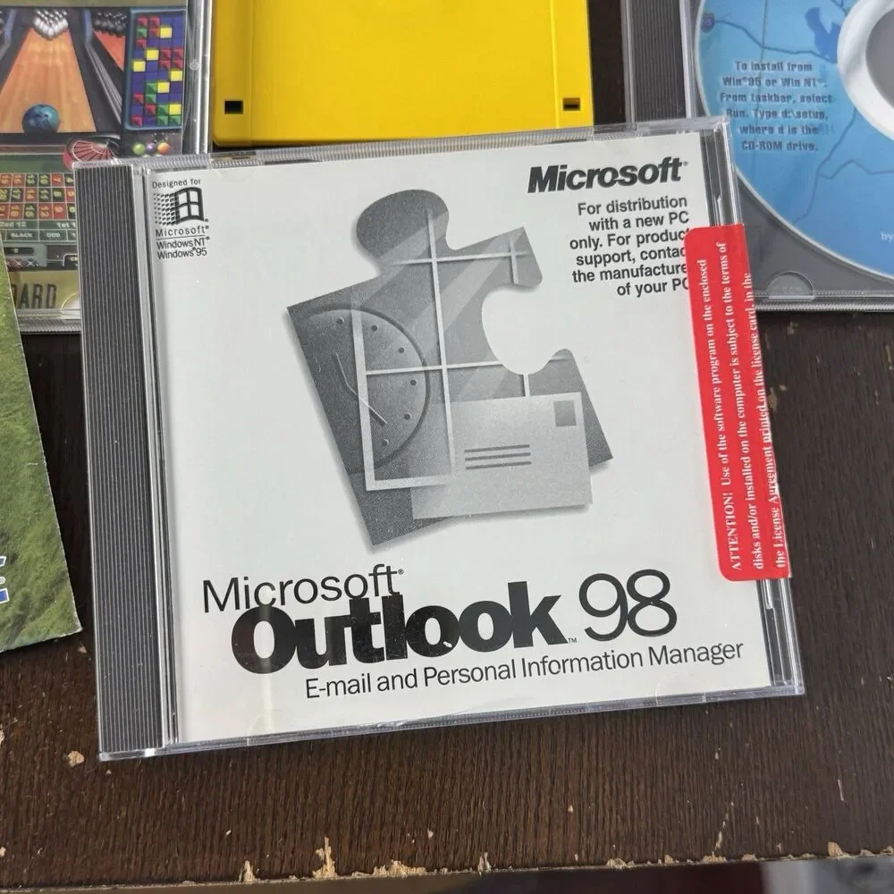 Vintage PC Software & Games Lot All Mint Condition